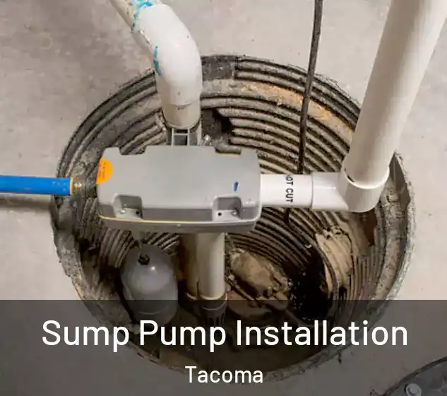  Sump Pump Installation Tacoma